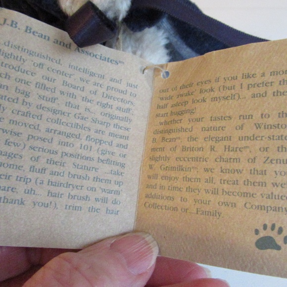 "Natasha"  Boyds Bear Investment Collectables # 918050 - Picture 7 of 9